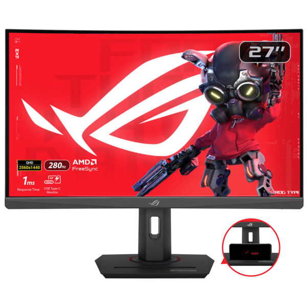 Asus Moniteur ROG Strix XG27UCDMG 27 4K UHD 280Hz OLED" - AVANZA